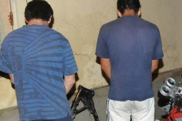 Padre e hijo detenidos con cocaína