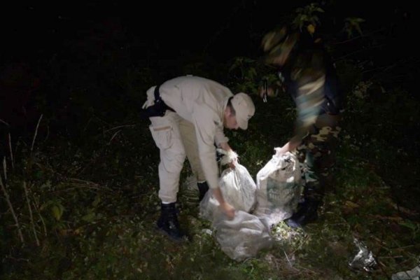 Abandonaron bolsas con marihuana en el barrio Quinta Ferré