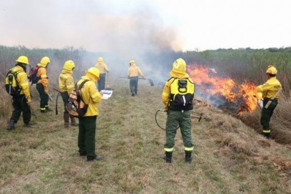 Concluyeron las quemas controladas en el Parque Nacional Mburucuyá