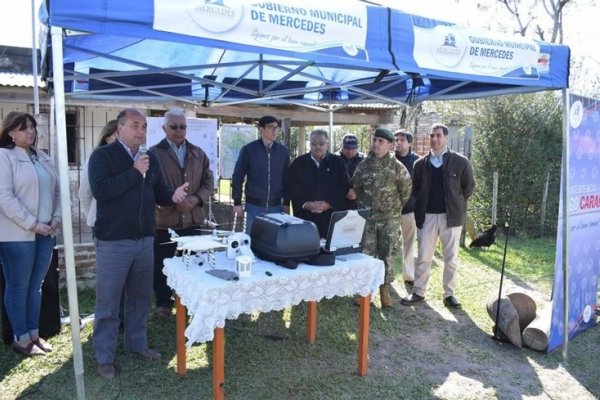 Lanzamiento del programa Relevamiento Aéreo de Espacios Verdes
