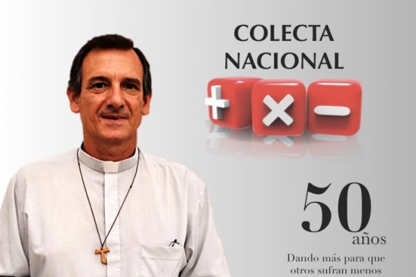 Monseñor Canecin anima a ser generosos en la colecta Más por Menos