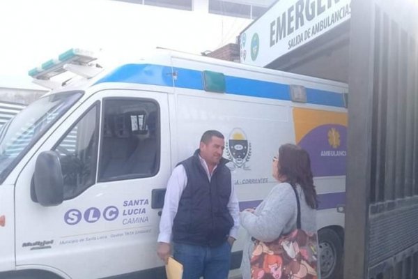 Santa Lucía: Pidió la ambulancia del hospital por urgencia y se la negaron