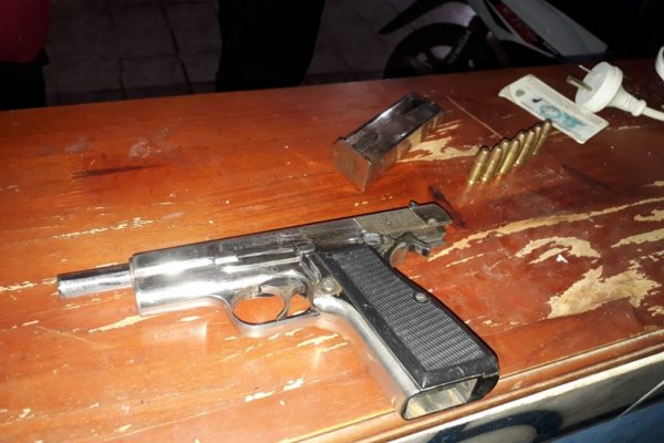 La Policía logró secuestrar un arma de fuego que pertenecería a Coyote