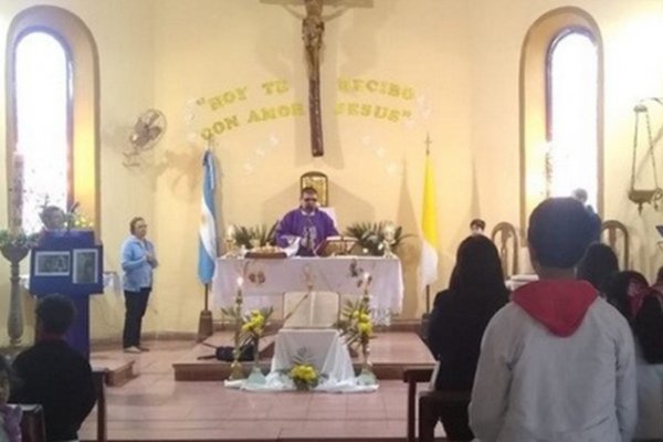 Caseros: Oficiaron misa por el eterno descanso de la docente Jorgelina Ruíz Díaz