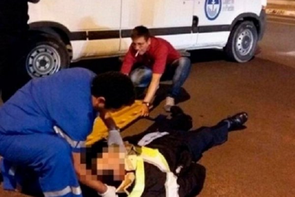 Automovilista atropelló a un inspector de tránsito y se dio a la fuga
