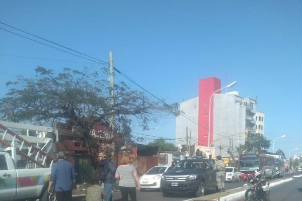 Brutal accidente en la Avenida Armenia