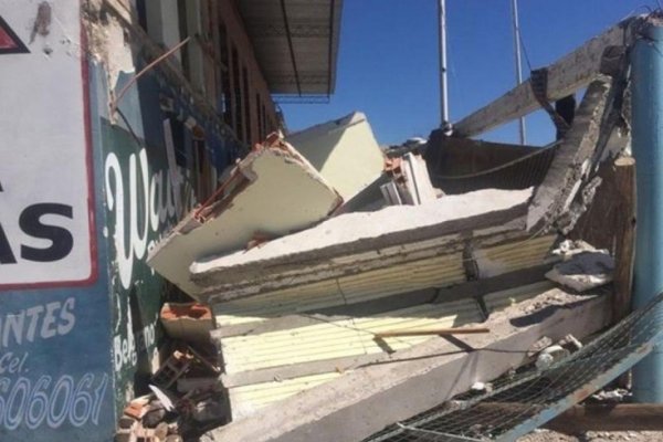 Huracán de Goya: El sector que se derrumbó fue construido con dinero del Estado