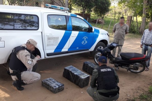 Operativo Riberas verdes: incautaron 100 kilos de marihuana