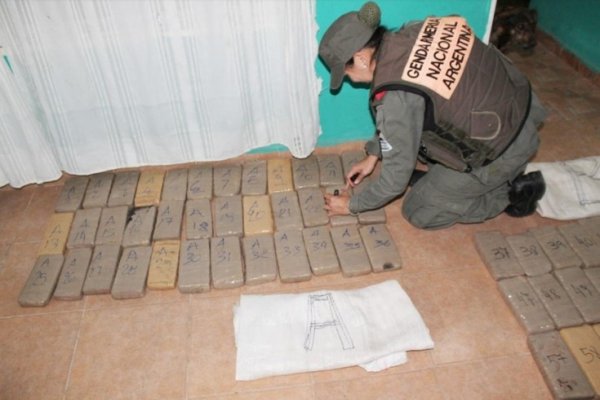 Chaco: Acopiaban más de 81 kilos de marihuana en una vivienda