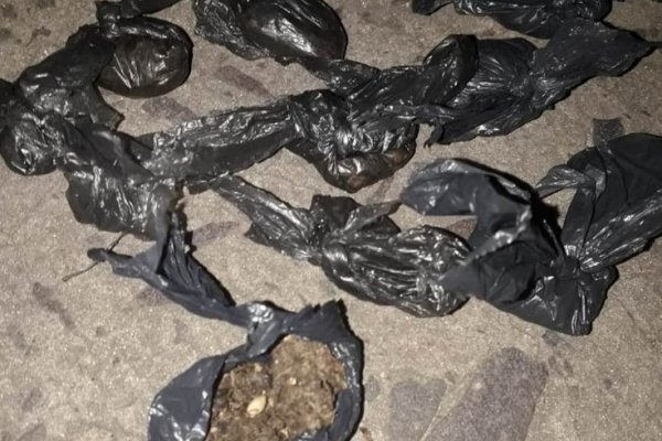 Demorados con marihuana