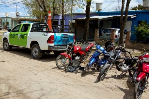 Banda de menores robaba motos del depósito municipal