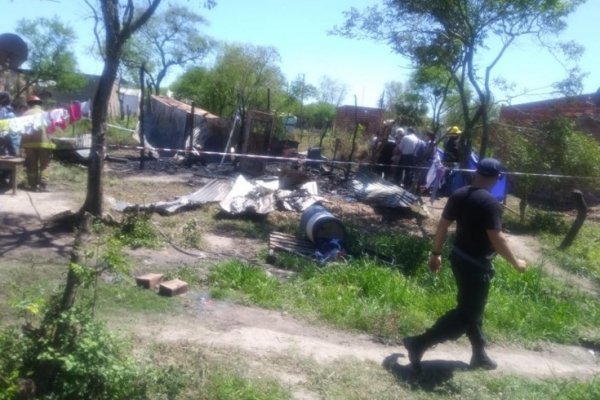 Chaco: Mujer y sus dos hijas murieron al incendiarse una vivienda