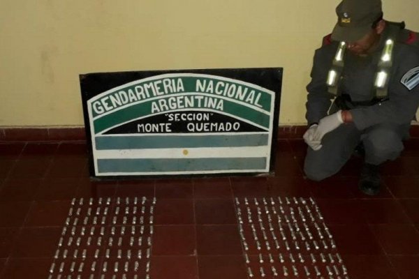 Dos personas trasladaban cocaína hacía Corrientes y fueron detenidos