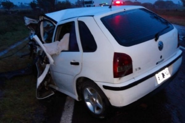 Un hombre falleció tras choque frontal en Goya