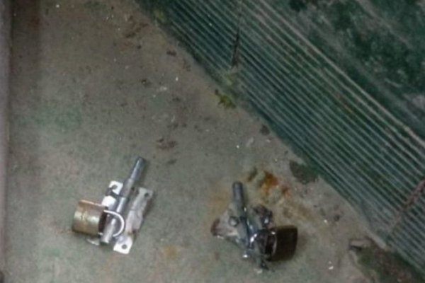 Delincuentes vaciaron el vestuario del Club Ferroviario