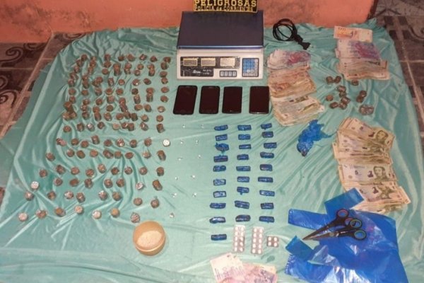 Nuevo allanamiento en un kiosco de drogas del barrio Esperanza