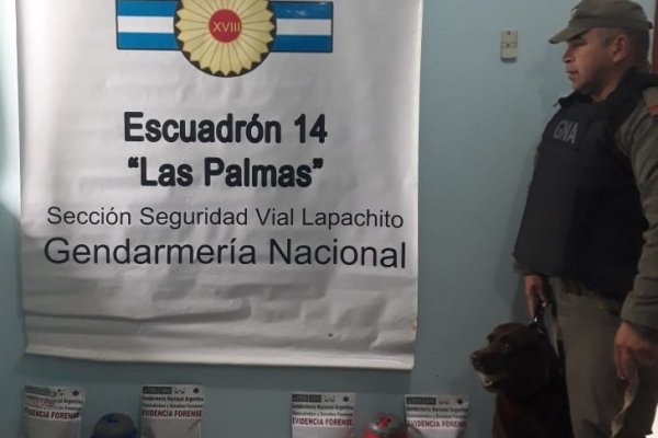 Chaco: Viajaba en un ómnibus con marihuana oculta dentro de dos termos