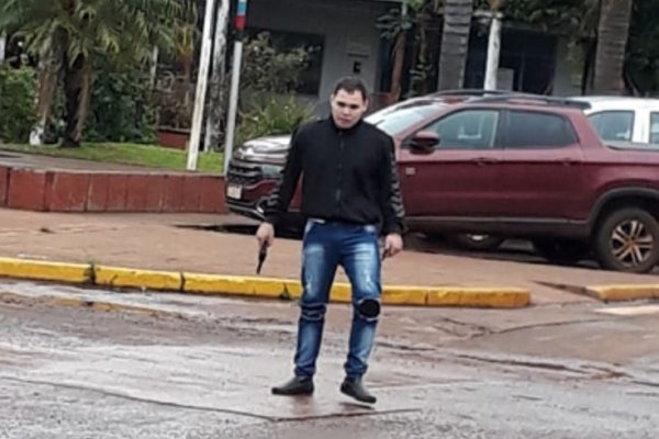 Joven armado causó pánico en el centro de Gobernador Virasoro