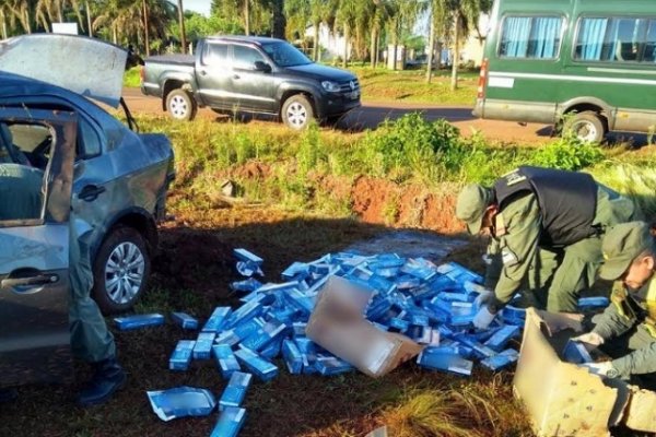 Misiones y Chaco: Decomisan más de 19.000 paquetes de cigarrillos como resultado de dos operativos