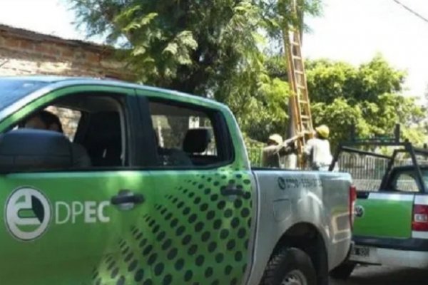 Este jueves habrá cortes de energía en San Roque