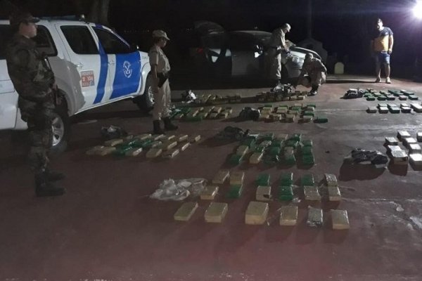 Más de 300 kilos de marihuana y cigarrillos de contrabando