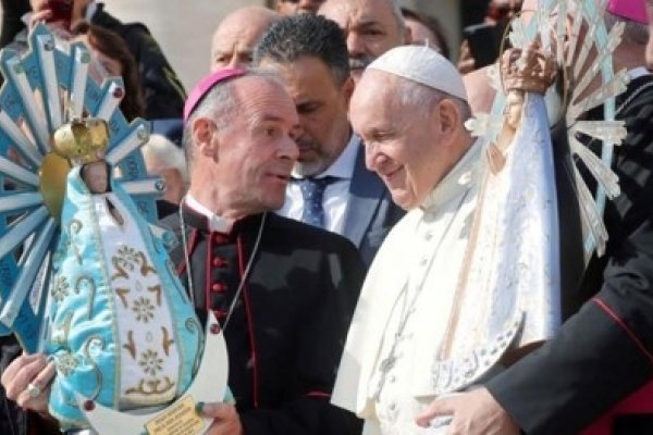 Se suspendió la llegada al país de la Virgen de Luján que estuvo en Malvinas
