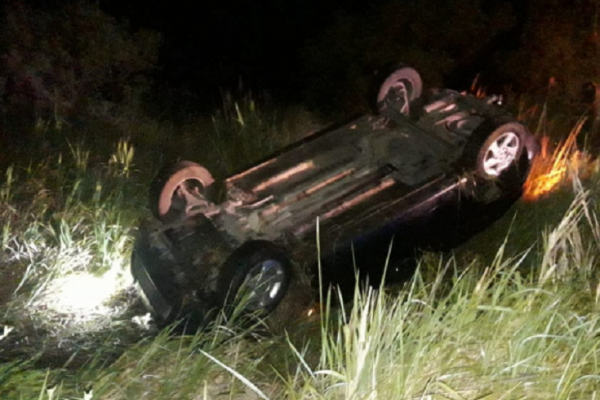 Ituzaingó: Intentó esquivar a un carpincho y volcó