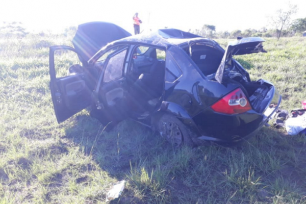 Goya: Murió un niño de 8 años tras el despiste y vuelco de un auto