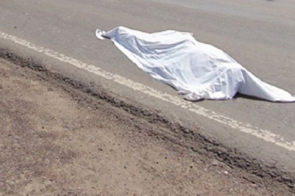 Automovilista chocó con el cadáver de un hombre sobre la ruta