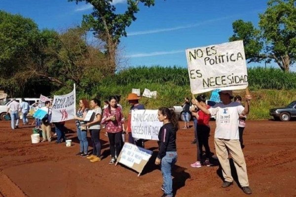San Carlos: Vecinos pidieron la regularización del servicio de agua potable
