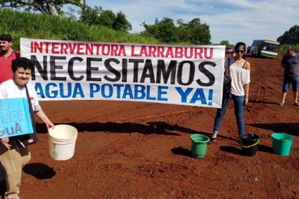 Corrientes: El 70% de los vecinos no cuentan con agua potable en San Carlos