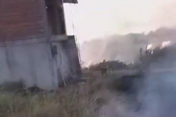 Feroz incendio en Corrientes