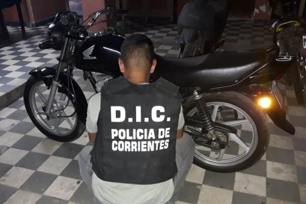 Corrientes: Intentaron vender una moto robada con documentación alterada