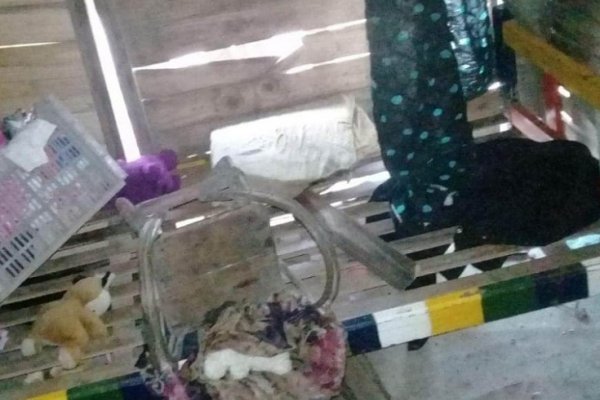 Bella Vista: Quiso quemar la casa con los chicos adentro