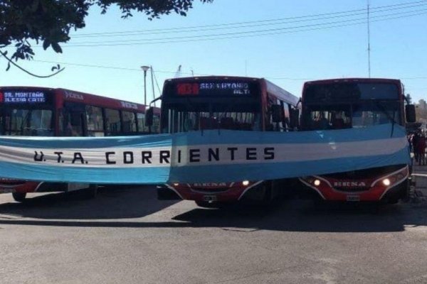 UTA Corrientes: De no percibir el aguinaldo, iniciarán asambleas que afectará al servicio