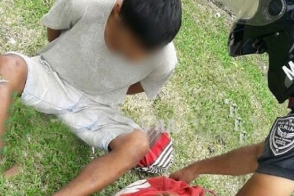 Parque Mitre: Detuvieron a un ladrón gracias a las cámaras de seguridad