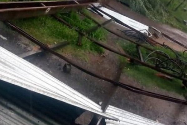 Yofre, una de las comunas más afectadas por el temporal