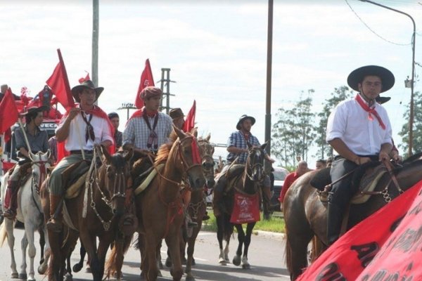 Operativos por la peregrinación a caballo hacia la Cruz Gil