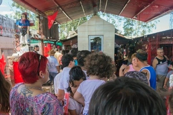 Incesante arribo de devotos del Gauchito a Mercedes