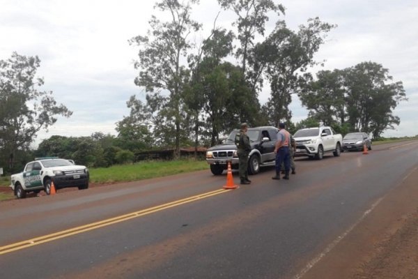 La Policía y Gendarmería Nacional intensificaron tareas de control caminero en San Borjita