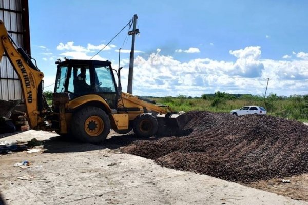 Corrientes: Avanzan en las obras de infraestructura en Paso de la Patria