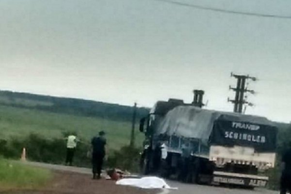 Santo Tomé: Motociclista murió tras colisionar contra un camión