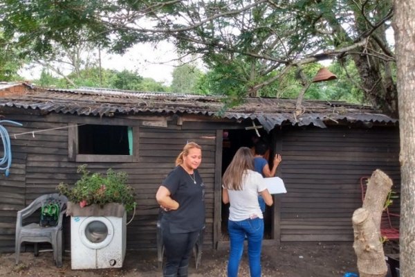 Intensas precipitaciones: Asistieron a familias de Empedrado