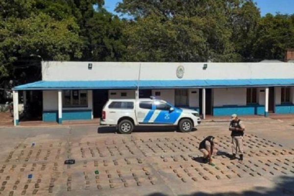 Prefectura secuestró 280 kilos de marihuana en Itá Ibaté