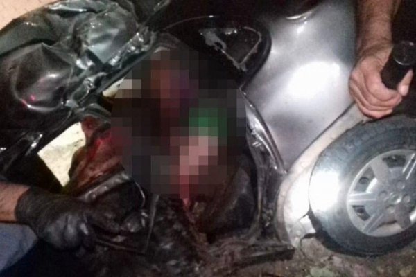 Corrientes: Automovilista murió tras volcar con su auto en Santa Ana