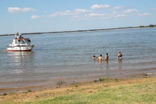 Corrientes: Disfrutaba de un domingo en familia y murió ahogado en el río Paraná