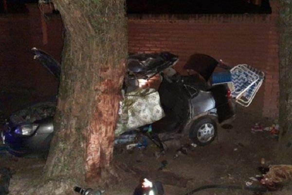 Murió la nena de 5 años internada por el siniestro vial en Santa Ana