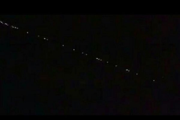 Caravana de satélites generaron especulaciones en Corrientes
