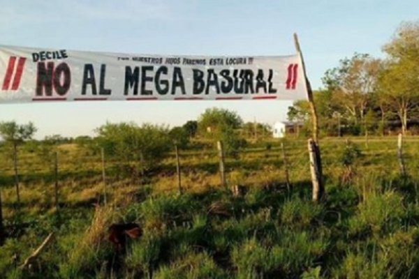 San Luis del Palmar: Efusivo NO al relleno sanitario del mega basural de la empresa Lusa