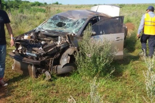 Corrientes: Se salvó milagrosamente de un grave accidente de tránsito